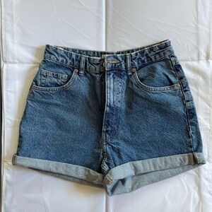 Zara Classic Blue Jean Shorts